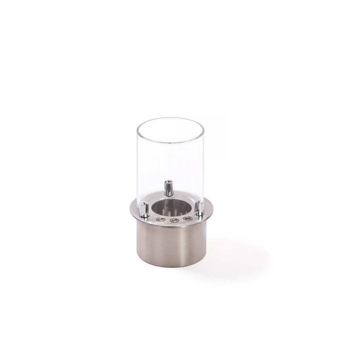 Ateşbaz Art Premium Yuvarlak Ankastre Bioethanol Burner Serisi (Cam Siperlikli)